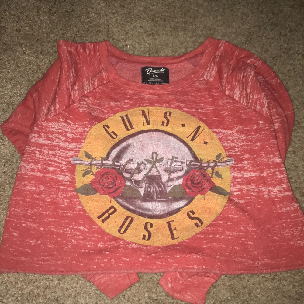 Guns n Roses Cropped Sweatshirt